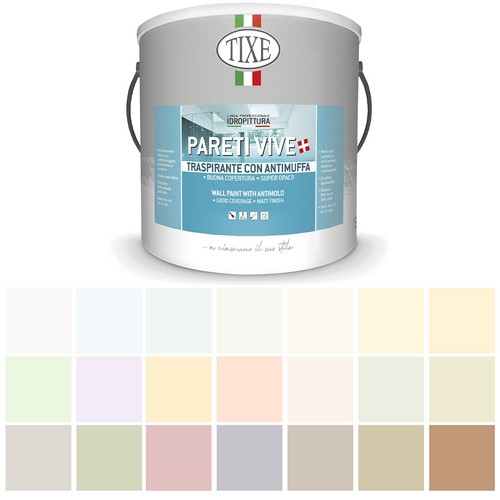 Pittura traspirante antimuffa