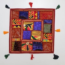 Copricuscino etnico fatto a