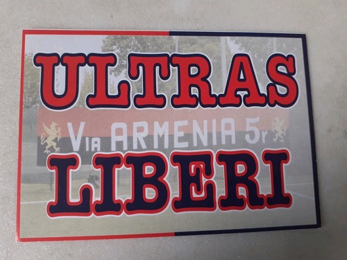 Adesivo sticker ultras genoa - ultras,