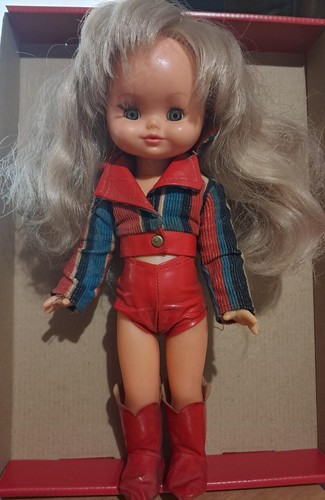 Bambola gomma vintage el - di,