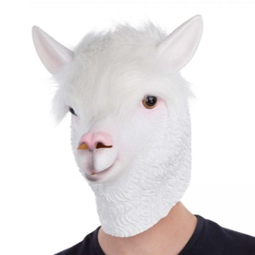 Maschera carnevale llama con - llama,