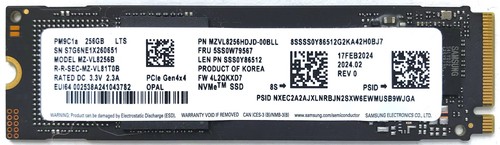 Samsung 256gb 2280 - 256gb,