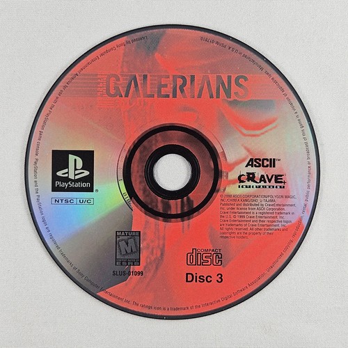 Galerians playstation ps1 - galerians,