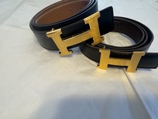 Hermes Leather Belts Lot