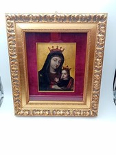 quadro Madonna cornice dorata