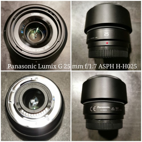 Lumix 25mm asph - lumix, comme