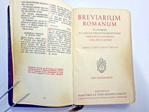 Breviarium romanum pars - breviarium, romanum,-pars