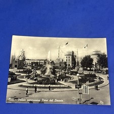 BARI VEDUTA PANORAMICA FIERA DEL LEVANTE Bianco e nero  - Cartolina