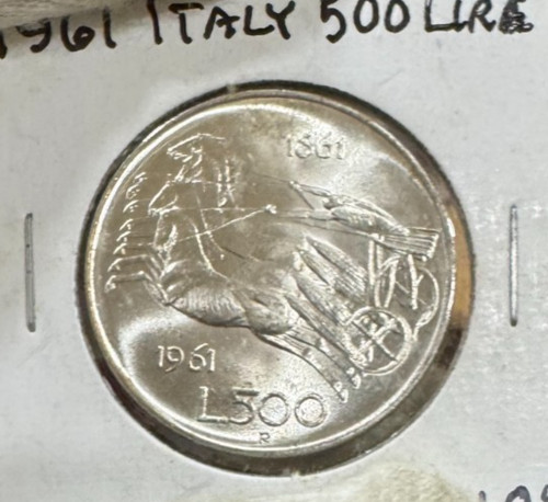 Italy 1961 silver - italy, lire