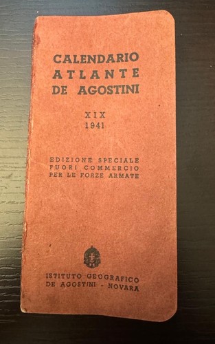 Calendario atlante - atlante, de