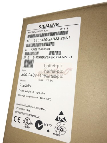One new siemens - siemens, 2.2kw