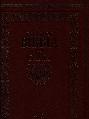 Grande bibbia del giubileo - grande,