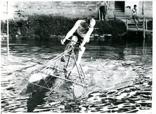 pedal bike! Vintage Silver