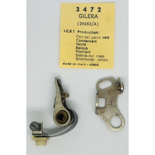 PUNTINE PLATINATE GILERA GIUBILEO 98 - 124 - 175 CC IMPIANTO GILERA