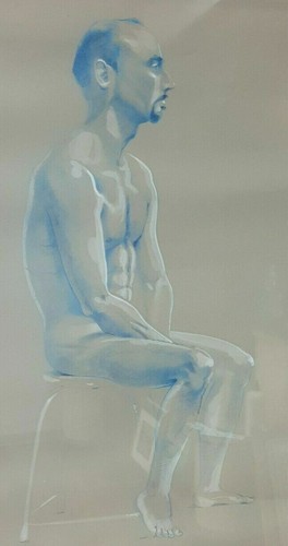 Dipinto studio nudo - dipinto,