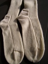 CALZE UNISEX INVERNALI IN LANA LUNGHE E CALDE Prodotto artigianale unico vintage