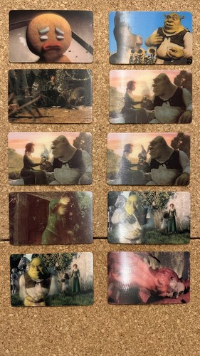 Shrek set lenticular 17 - set,