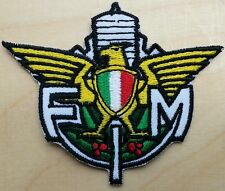 FMI RICAMATA - PATCH TOPPA  -  8,5cm X 6,7cm