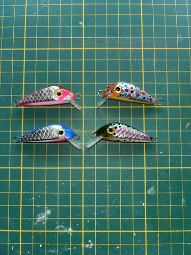 Minnow trota 5cm artigianali - trota, (artigianali