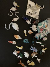 Statuette In Vetro Animali Varie Collezioni 