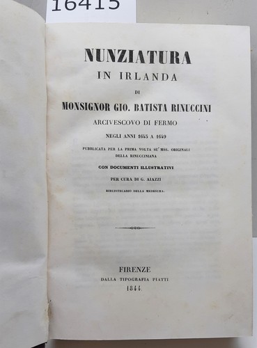 Gio batista rinuccini - batista,
