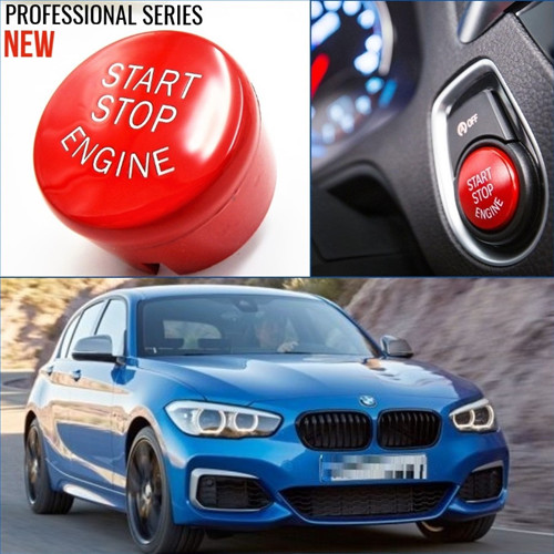 Pulsante start stop rosso per - pulsante,