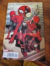Spider-Man / Deadpool #1 Will Sliney Incentive 1:10 Variant SIGNED by Joe Kelly