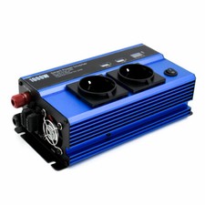INVERTER da 12V a 220V 1000 W CON USB PRESA TRASFORMATORE PER CAMPER AUTO BARCA 