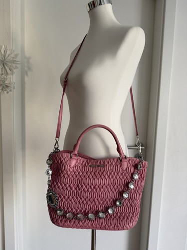 Borsa mit miu cristallo di - borsa, in