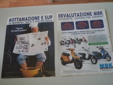 advertising Pubblicità 1999 MBK BOOSTER SPIRIT 50/NG/SKYLINER 125/FLIPPER/NITRO
