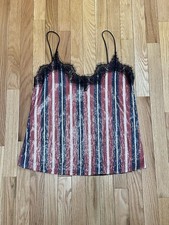 Canotta donna Zara paillettes