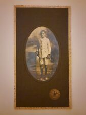 Antica fotografia - Giovane ragazzo - Foto Ernesto Sangiorgi - Casteggio