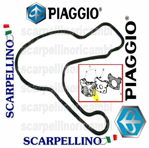 Guarnizione pompa olio - pompa, piaggio