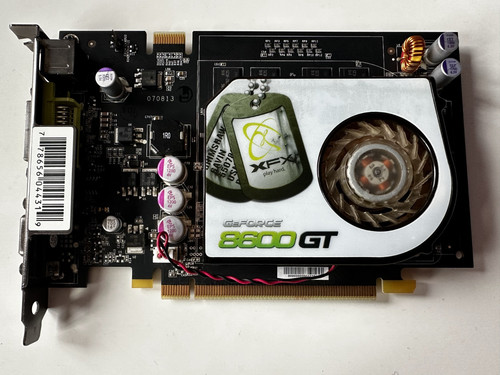 Xfx nvidia geforce 8600 - xfx, gt