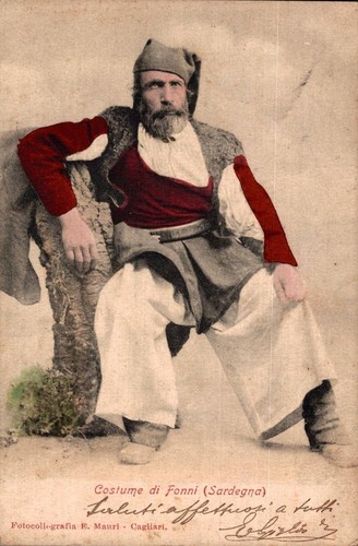 Nuoro fonni costume piccolo - fonni,