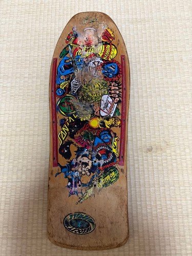 Santa cruz skateboard deck old - santa,