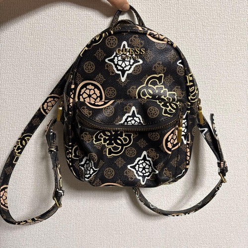 Guess multicolor logo backpack - guess,