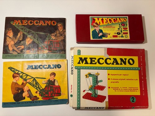 Scatola costruzioni meccano - costruzioni,