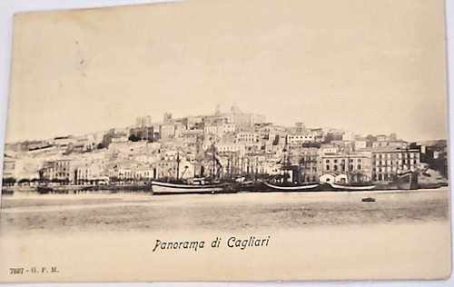 1908 cartolina panorama - 1908,
