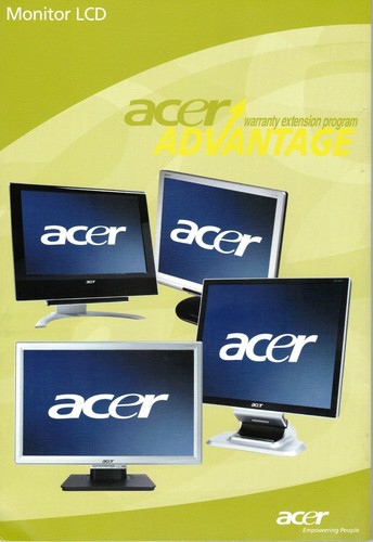 Acer monitor lcd estensione - monitor,