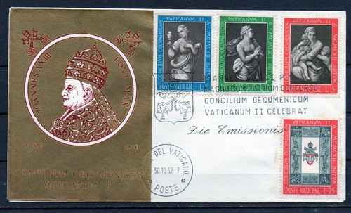 Fdc 1962 concilio - fdc,