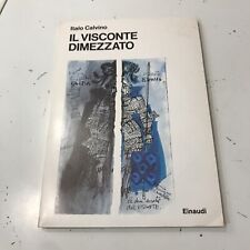 Il visconte dimezzato  Calvino - ill. di Emanuele Luzzati Einaudi 1981