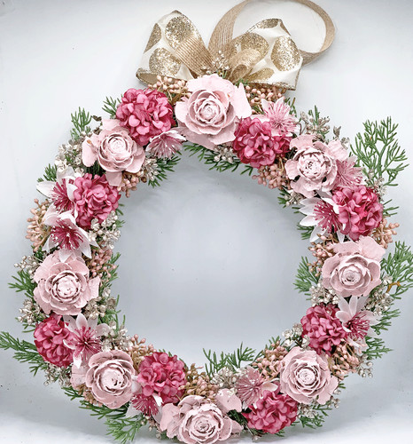 Ghirlanda fiori 266 30 - ghirlanda, cm