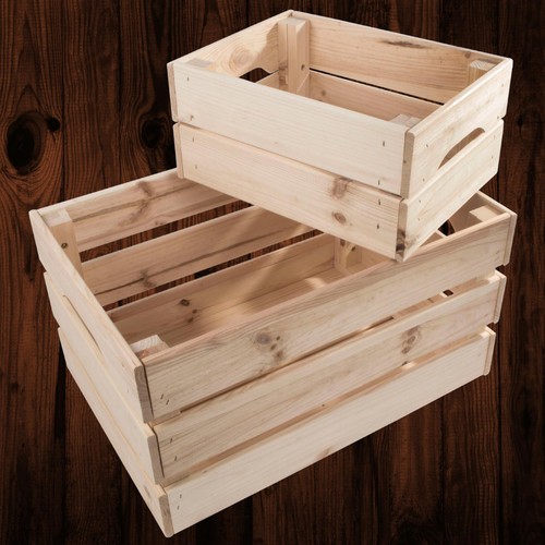 Cassette portaoggetti legno - portaoggetti,