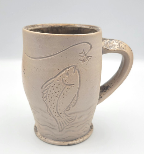 Tazza caffè pesca - a, in