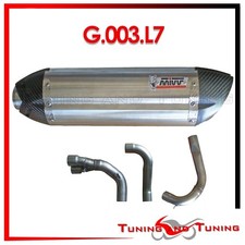 Terminale Scarico MIVV SUONO INOX PER GILERA GP 800 2008 2009 2010 2011>2013