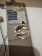 Gettone telefonico ciondolo in Argento 925-produzione artigiana