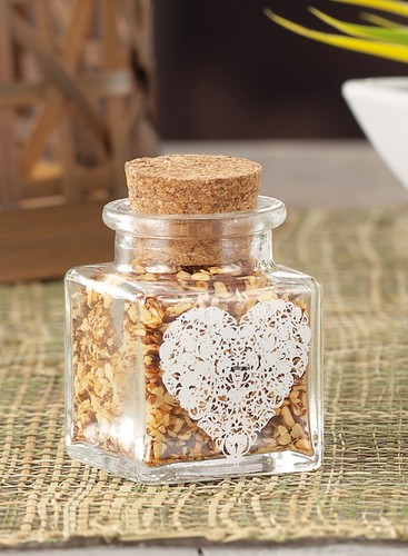 Vasetto vetro portaspezie - vasetto, in