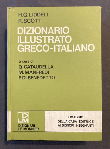 Liddell scott dizionario - liddell,