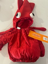 NWT Baby Plush Red Squid
